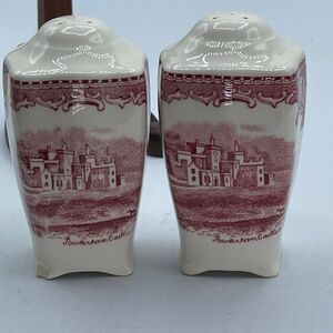 Johnson Brothers Old British Castles salt n pepper.